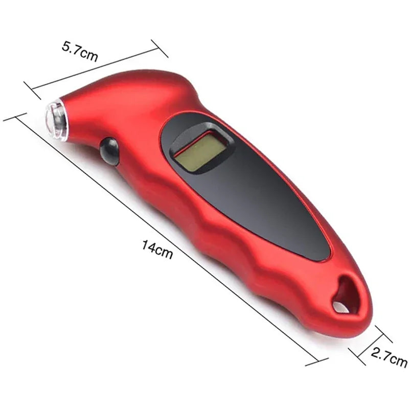 New Tire Pressure Gauge Portable High-precision Digital Tire Pressure Monitoring Car Tyre Air Pressure Gauge Meter LCD Display