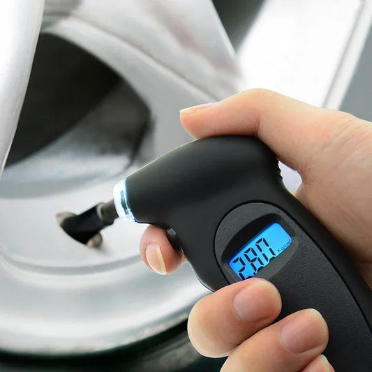 New Tire Pressure Gauge Portable High-precision Digital Tire Pressure Monitoring Car Tyre Air Pressure Gauge Meter LCD Display